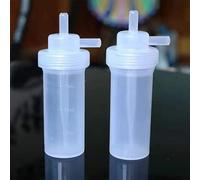 Flaconi assorbenti in polietilene a bolle, confezione da 2, for ricerche di laboratorio - Opzioni da 75 ml, 100 ml, 250 ml, 500 ml(75ml polypropylene bottle)