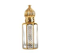 Flaconi contagocce in vetro vintage dorati - 3/6/12ml, contenitori riutilizzabili per profumi e oli essenziali, bottiglie cosmetiche per bomboniere di nozze con pipetta (12ml)