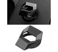 Flaconi Coperchio per Pulsante Di Avvio Del Motore Dell'auto,Coperchio Protezione Pulsante Motore,Tappo per Avviamento Del Motore,per la Maggior Parte Delle Auto(Nero)
