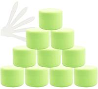 flaconi da viaggio per articoli da toilette， 12 barattoli cosmetici vuoti in plastica rosa da 50 ml con coperchio a vite, vasetto da 50 g con rivestimento interno for gel cosmetico da viaggio balsamo