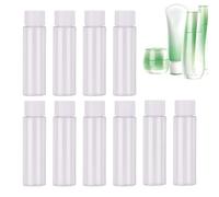 Flaconi da Viaggio per Cosmetici - 10 Pezzi Contenitori Per Lozioni - Accessori Portatili Antigoccia da 30 ml per Liquidi, Creme, Shampoo, Bagnoschiuma, Detergente Viso e Tonico