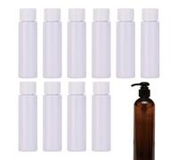 Flaconi da Viaggio per Cosmetici | Set Da 10 Flaconi Da Viaggio - Dispenser Ricaricabile Portatile Antigoccia Accessori Per Balsamo Crema Liquida Detergente Doccia Tonico Shampoo