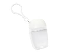 Flaconi da viaggio ricaricabili - Dispenser vuoto da 30 ml, contenitore in silicone a prova di perdite, mini bottiglia portachiavi | Bottiglia da viaggio ricaricabile compatta per shampoo, bagnoschium