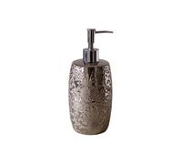 Flaconi for shampoo in ceramica argentata, accessori for il bagno, contenitore for gel doccia, dispenser manuale da polso, sapone da cucina