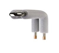 Flaconi Hk-Anschlussbogen Fix Kit 15mm Rame Nick. Distanza 50mm, Con Isolante