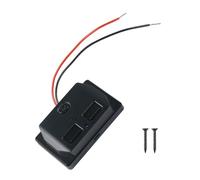 Flaconi Presa di Corrente per Auto,4,8 A Dual Presa USB per Caricabatteria con Interruttore e LED,USB Pannello Presa di Ricarica,Adatto per Auto,Barca,Roulotte,Camper,Furgone da 12 V a 24 V