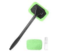 Flaconi Pulizia Vetri Auto,Auto Parabrezza Pulitore,Pulizia Vetri Auto Interni,Pulitore per Parabrezza Auto con Pastiglie in Microfibra Lavabili,per Pulizia per il Parabrezza o il Finestrino Dell'auto