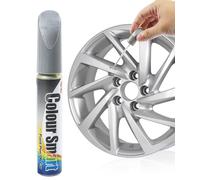 Flaconi Rimuovi Graffi Auto,Togli Graffi Automobile,Penna Ritocco Carrozzeria per la Riparazione dei Graffi Sull'auto,Adatto alla Maggior Parte di Autos,Rimorchi,Camper e Veicoli Commerciali (Argento)