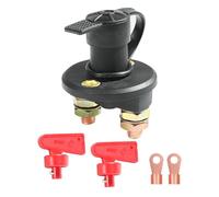 Flaconi Stacca Batteria per Auto,Stacca Batteria,Staccabatteria 12v,Stacca Batteria Moto,Stacca Batteria Barca,Stacca Batteria Auto,Adatto per L'interruttore Principale Della Batteria di Auto e Camper