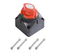 Flaconi Staccabatteria Auto,Stacca Batteria 12v,Stacca Batteria,Interruttore Batteria Auto,Spegnimento Isolatore Batteria 12v,Adatto per Auto,ATV,UTV,Roulotte (EIN | AUS)
