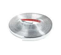 Flaconi Strisce Adesive per Auto,Decorazione Auto,Car Trim Strip,Striscia Adesiva Cromata Auto,Striscia Decorativa per Auto Cromata per la Decorazione Esterna (6mm*5M)
