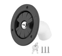 Flaconi Tappo Acqua Camper, Tappo Serbatoio Acqua Camper,Tappi Serbatoio Acqua Camper,Tappo Riempimento Acqua Camper,Tappo Acqua per Camper, Adatto per Camper e Rimorchi per Auto RV Trailer (Nero)