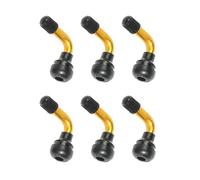 Flaconi Valvole Pneumatici Auto,Valvole Pneumatici,Valvola Pneumatici Tubeless,Valvole di Pneumatici,Valvola per Pneumatici,Ottone Steli Delle Yalvole dei Pneumatici Adatto a Moto,Auto