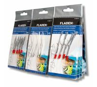 FLADEN Assortimento di prescomparti 12 pezzi dimensioni ganci 2/0 e 3/0...