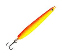 Fladen Escaping Herring, lampeggiatore per trota di mare come imitazione di sandalo, disponibile in 30 g in 10 colori per tutte le condizioni (arancione giallo)