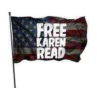 Flag 90X150Cm Free Karen Read Decorative Conferenza Bandiera Con Occhielli Bandiere Da Giardino Per Esterno,Balcone