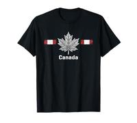Flag Canada Flag Canadian Canada Vancouver Montreal Maglietta