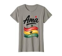 Flag del Ghana AMA Ghana Nome Regalo di Compleanno Maglietta