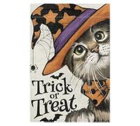 Flag Di Halloween - Banner Da Giardino Inquietante | Design Di Fantasma Spettrale | Accento Per Il Cantiere Festivo Per Esposizione Di Feste | Decorazione Esterna Interna Stagionale Per