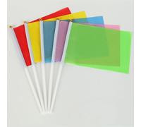 Flag di piatti da 50 pcs a solidi Mini Flag Flag Supplies Celebration
