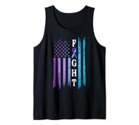 Flag di prevenzione del suicidio Fare di consapevolezza Wear Canotta