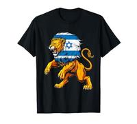 Flag Di Regali Israele Isrealand Jerusalem Tel Aviv Maglietta