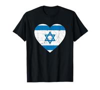 Flag Di Regali Israele Isrealand Jerusalem Tel Aviv Maglietta