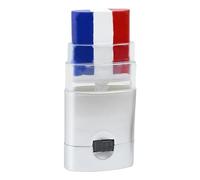 Flag Face Paint, 3 Colors National Flag Make-up , Washable Pride Face Marker, Rainbow Face Paint, Patriotic Face Paint Stick for All Sporting and National Events (France)