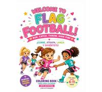 FLAG FOOTBALL GIRLS: run, catch, throw. Have fun!