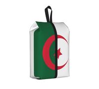 Flag of Algeria - Borsa per scarpe da viaggio, impermeabile, 3 in 1, per scarpe da ginnastica