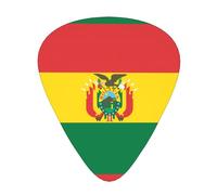 Flag of Bolivia Plettri per chitarra, 12 pezzi, per ukulele, basso, accessori