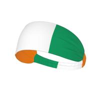 Flag of Cote D'Ivoire - Fascia elastica sportiva, unisex, morbida e traspirante, ad assorbimento rapido, in poliestere