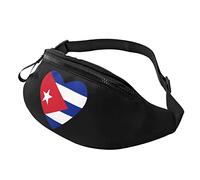 Flag of Cuba Heart Casual sportivo per il tempo libero da uomo e da donna Regalo per esercizi per il giorno dello sport