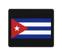 Flag of Cuba Mousepad Portatile Tappetino per Mouse Lavabile Mouse Pad per Gaming Lavoro Accessori Scrivania 25X30Cm
