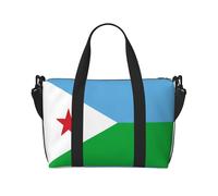 Flag of Djibouti - Borsa a tracolla da donna, borsa da viaggio, casual, con cerniera, adatta per lavoro, viaggi, fitness, viaggi