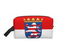 Flag of Hesse Borsa da toilette multifunzionale da viaggio per uso quotidiano e fitness, per cosmetici, cancelleria e altro ancora