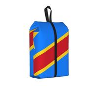 Flag of the Congo - Borsa per scarpe da viaggio, impermeabile, 3 in 1, per scarpe da ginnastica