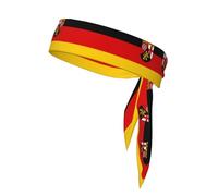 Flag of The State of Rhineland-Palatinate Tie Headband for Women & Men - Stylish Sports Head Tie, Suitable for Various Sports Activities