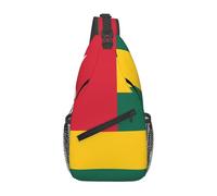 Flag of Togo Borsa a tracolla casual durevole grande capacità leggera e traspirante adatta per vari luoghi all'aperto