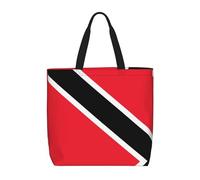 Flag of Trinidad and Tobago - Borsa a tracolla da donna, stile casual, riutilizzabile, multifunzione, di grande capacità