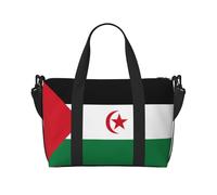 Flag of Western Sahara - Borsa a tracolla da donna, borsa da viaggio, casual, con cerniera, adatta per lavoro, viaggi, fitness, viaggi