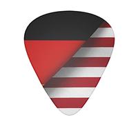 Flag ofany e Grand Union Plettri per chitarra da 12 pezzi, include calibri sottili, medi e pesanti 3 misure per plettri elettrici per chitarra acustica