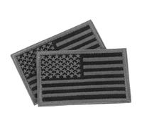 Flag Patches USA bandiera Patch etichetta US uniforme Emblem Patches Pack 2