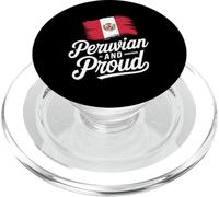 FLAG PERU Girl Peruvian Sud America Paese PopSockets PopGrip per MagSafe