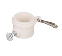 Flag Pole Swivel Clips, 2pcs Anti-tangles Mount Rings, 360° Rotating Fasteners, Weatherproof Attachment Hooks, Wide Applicability, Weather Resistant Abs Material, 1.26 In