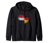 FLAG SIRIA DI REGALO SIRIA VINTAGE Damasco Siriano Felpa con Cappuccio