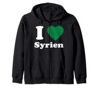 FLAG SIRIA DI REGALO SIRIA VINTAGE Damasco Siriano Felpa con Cappuccio