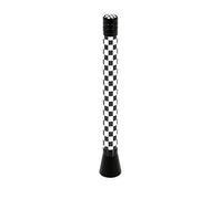 Flag, stelo antenna - 11 cm - Chequered