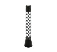 Flag, stelo antenna 8 cm Chequered con anima in rame fosforoso per un'ottima