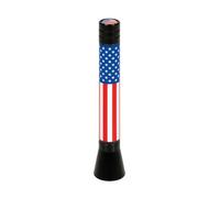 Flag, stelo antenna 8 cm USA con anima in rame fosforoso per un'ottima ricezione